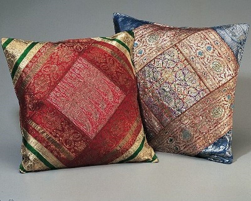 Vintage Recycled Silk Cushion Cover PC200
