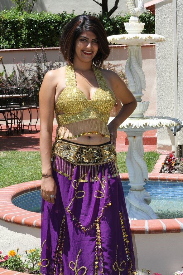 Rayon Belt With Sequins SP411