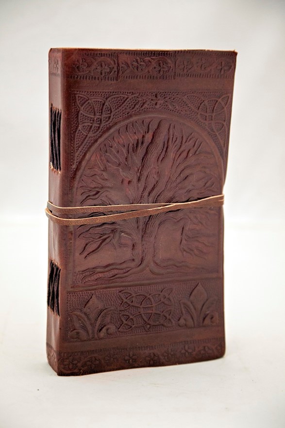India Arts Leather Celtic Tree Journal PM170-01