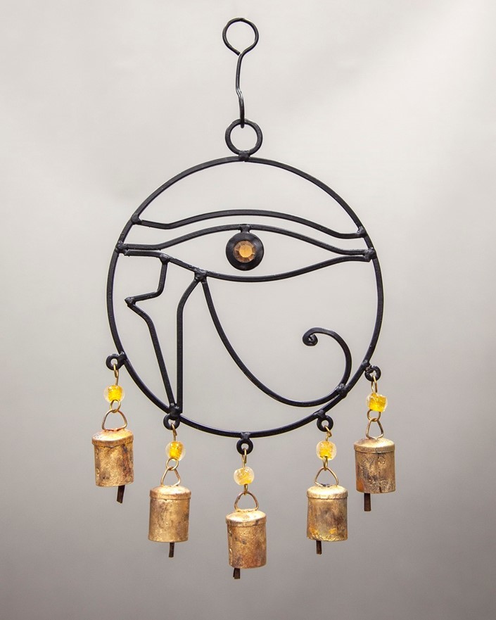 Eye Of Horus Wind Chime W/ Beads TS871