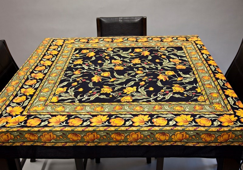 India Arts French Floral Tablecloth TC391-04