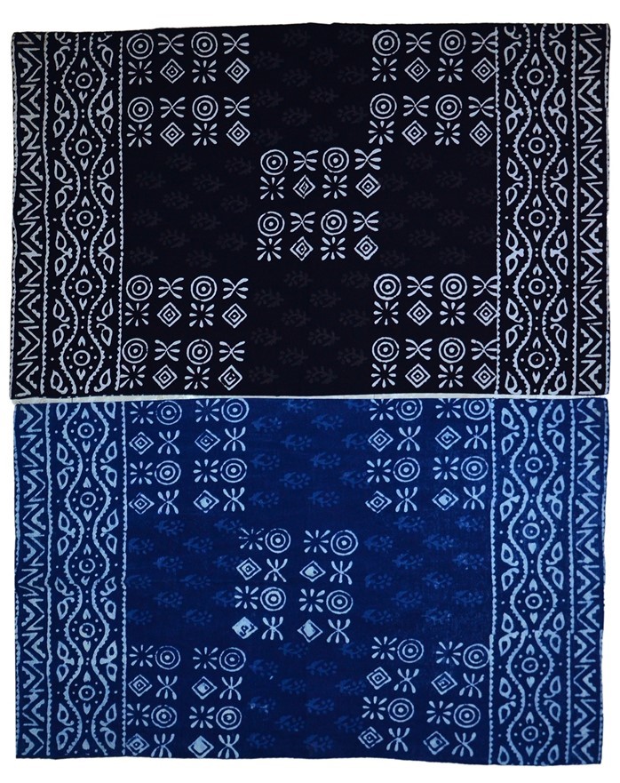 Reversible Dabu Pillow Covers PC111