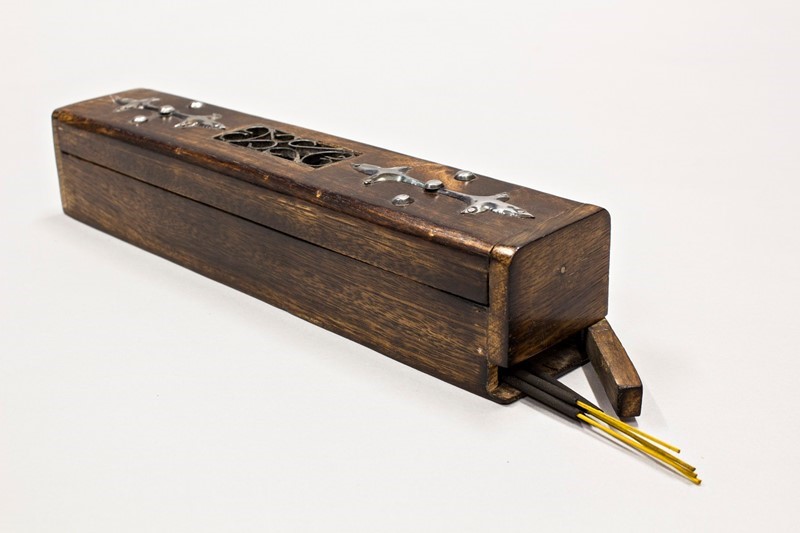 Wood Incense Burner Box BB155
