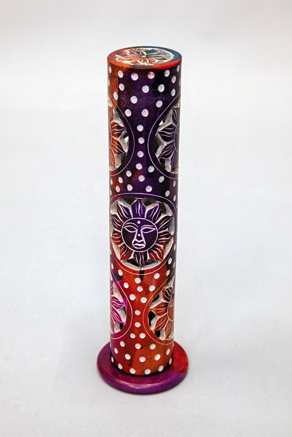 Tie Dye Sun Incense Burner Tower JL840