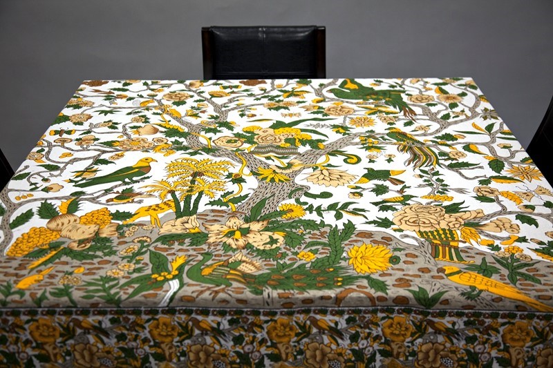 India Arts Square Tree Of Life Tablecloth TC439-01