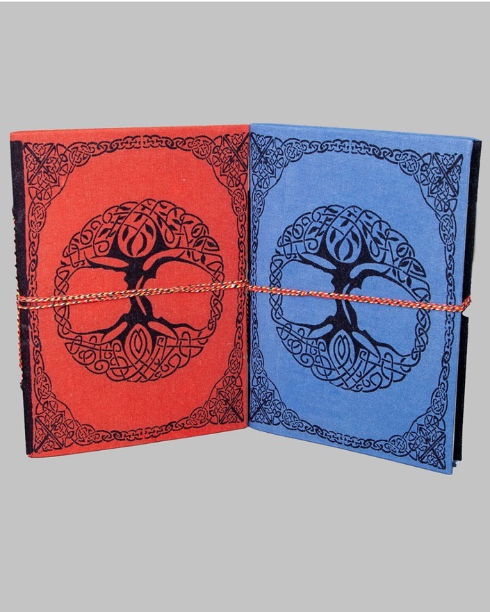 Cotton 5x8 Celtic Tree Journal PM165