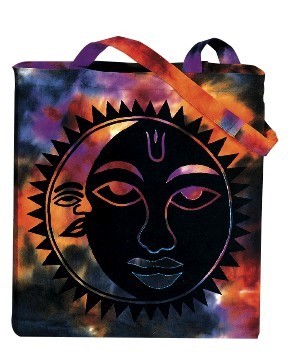 India Arts Cotton Tie Dye Celestial Bag SC103