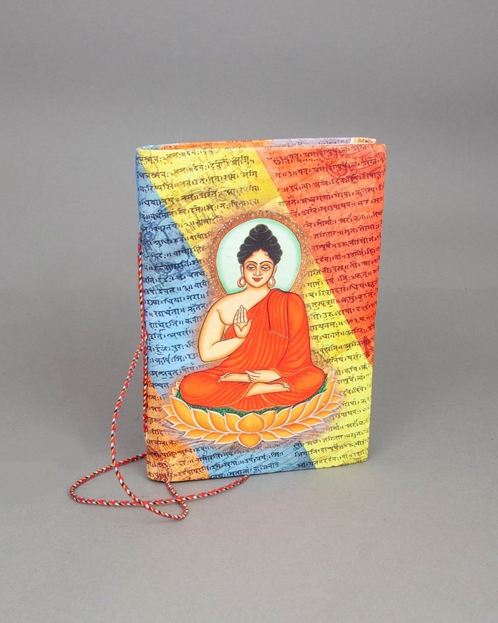 India Arts Cotton Buddha Writing Journal PM190-02