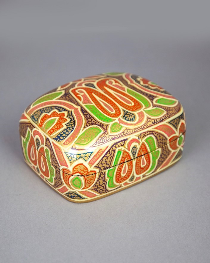 India Arts Hand Painted Paisley Box PM102-03