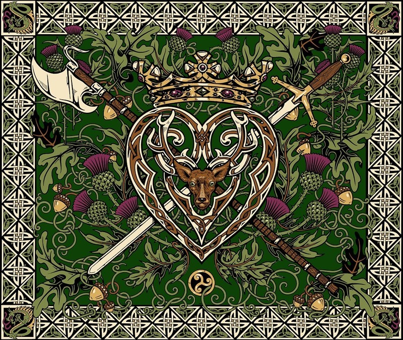 Maxine Miller - Artist Scottish Print Tapestry 077-04