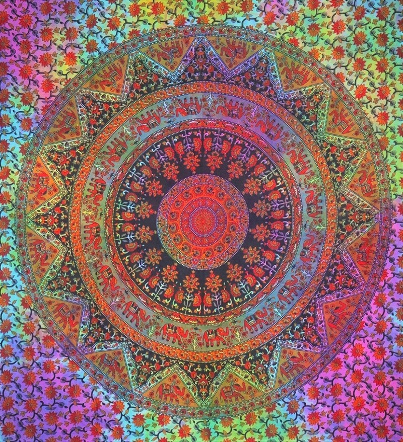 Elephant Mandala Tapestry (Double Size Only) 521-08
