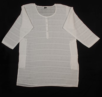 Woven Wavy Design Kurta