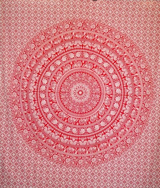 Elephant Mandala Tapestry