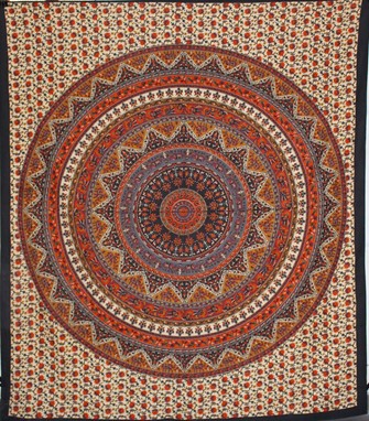 Elephant Mandala Tapestry