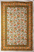 India Arts Rectangle French Floral Cotton Tablecloth TC398-03 View 2