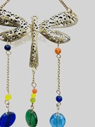 Iron Dragonfly Chime W/ Beads TS889 View 3