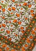 India Arts Rectangle French Floral Cotton Tablecloth TC398-03 View 5