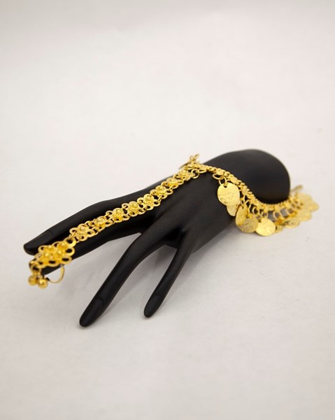 Foot Bracelet With Coins 163