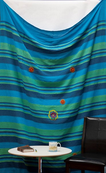 India Arts Heavy Ribbed Tapestry W/Satin 253-06