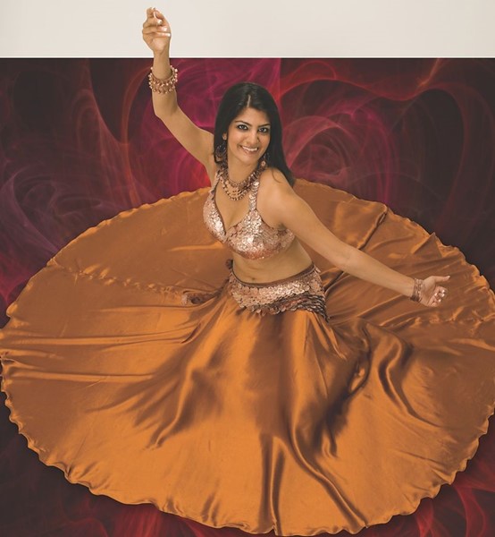 Satin Single Layer Skirt SP422