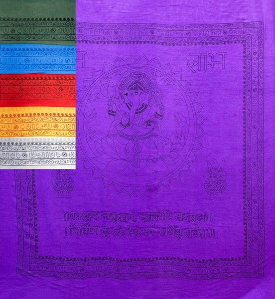 Ganesha Meditation Scarves CS093
