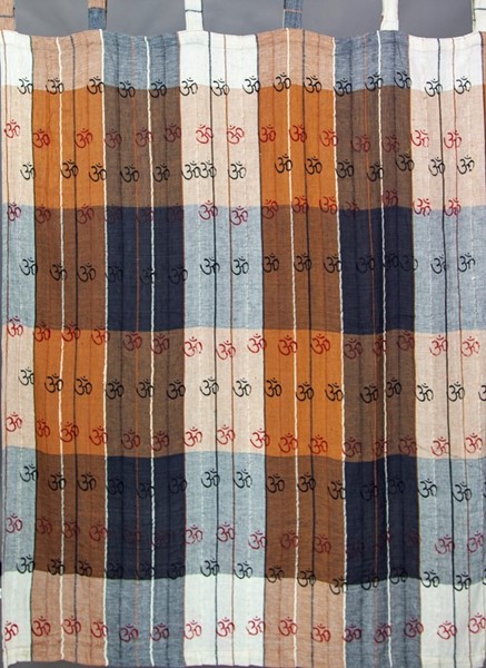 Ribbed Short Curtain With OM CT254-04