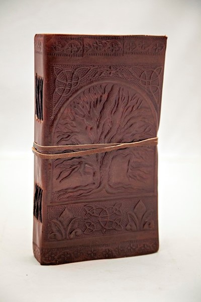 India Arts Leather Celtic Tree Journal PM170-01