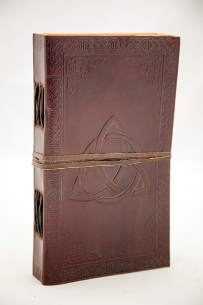 India Arts Leather Celtic Triquetra Journal PM170-02