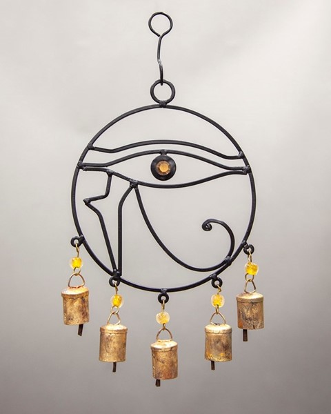 Eye Of Horus Wind Chime W/ Beads TS871