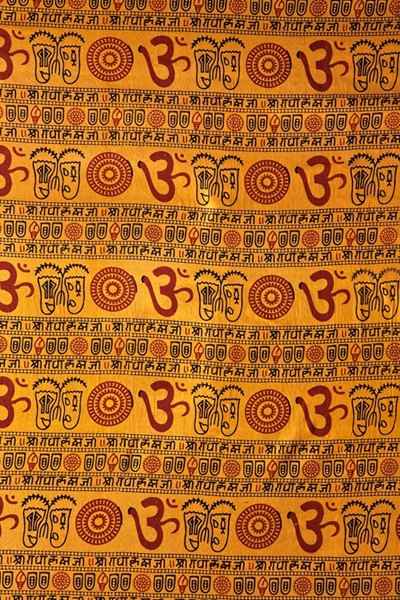 India Arts Om Cotton Handloom Tapestry 096-02