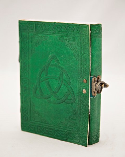 India Arts Celtic Triquetra Journal With Latch PM172-04