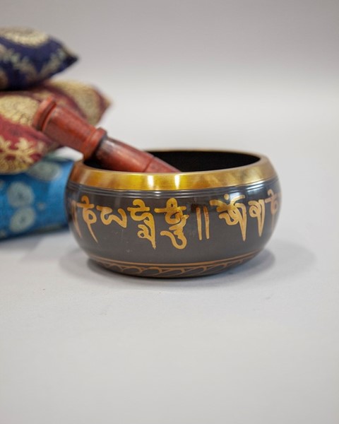 Buddha Singing Bowl W/Mallet BW615
