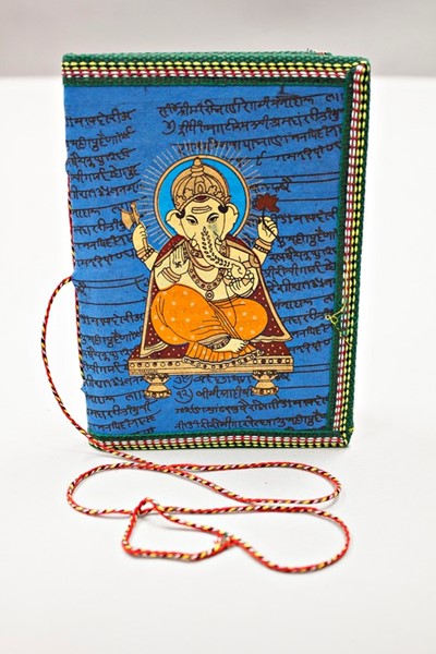 India Arts Cotton Journal With Ganesh PM158