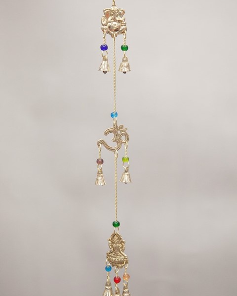 Brass Ganesh/Om/Laxmi Chime BS395