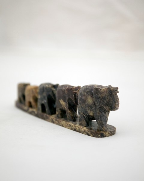 India Arts 5 Elephant Bridge for Incense Sticks JL829