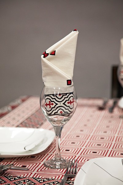 Geo Persian Cotton Napkin TN397-06