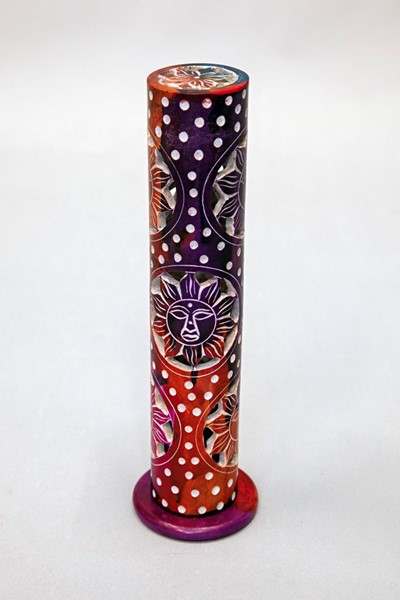 Tie Dye Sun Incense Burner Tower JL840