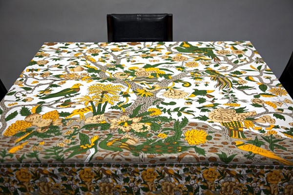 India Arts Square Tree Of Life Tablecloth TC439-01