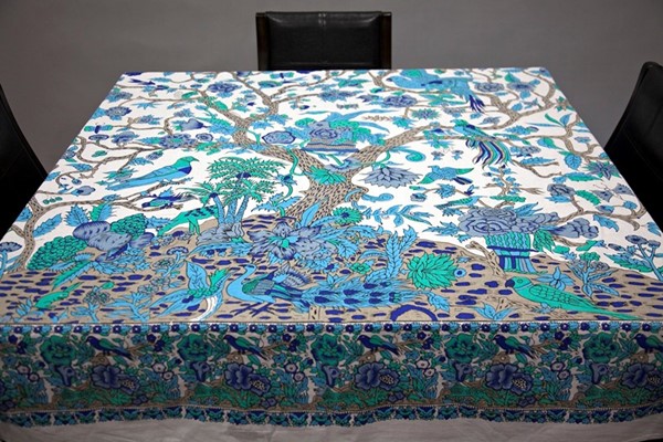 India Arts Square Tree Of Life Tablecloth TC439-03