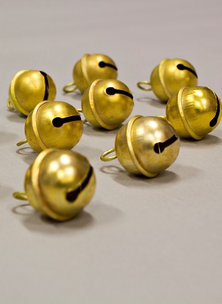 1.25 Inch Brass Sleigh Bells BL010
