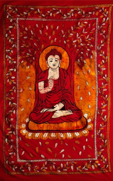 Batik Buddha Under The Tree 111-08