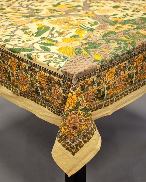 India Arts Square Tree Of Life Tablecloth TC439-15