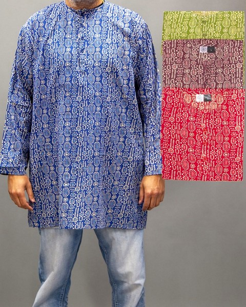 Generously Sized Cotton Ethnic Kurta SC274