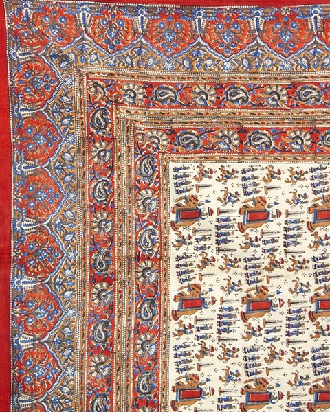 Handblocked Elephant Tapestry 265-04