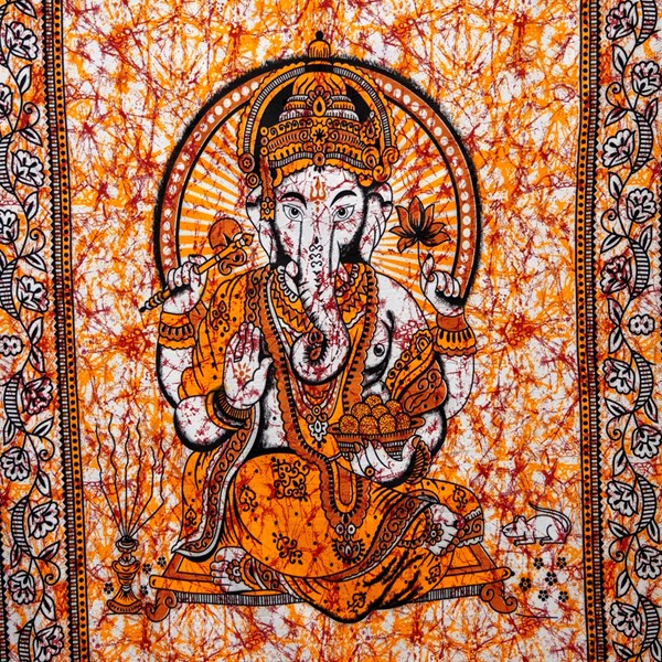 Cotton Ganesha Tapestry 449
