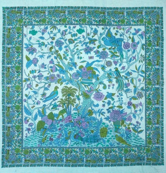 India Arts Square Tree Of Life Tablecloth TC439-13