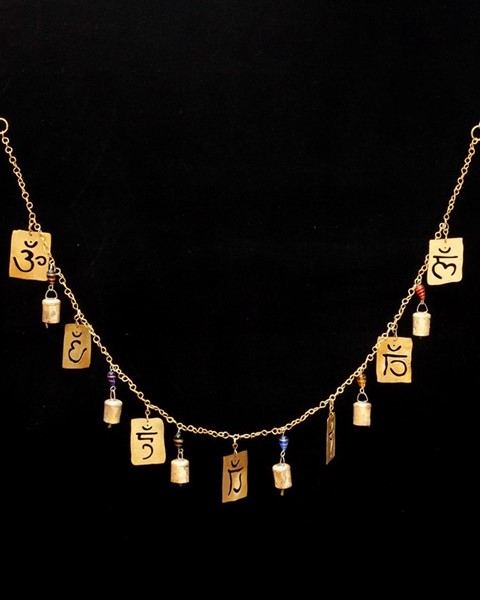 7 Chakra Windchime W/ Beads TS920