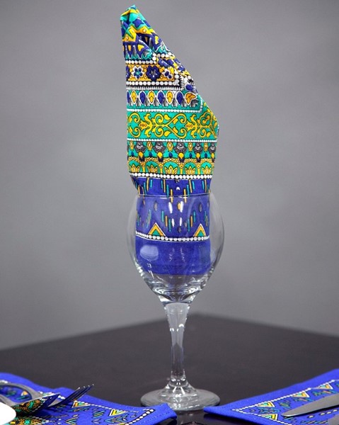 India Arts Ethnic Design Cotton Napkin TN394-03