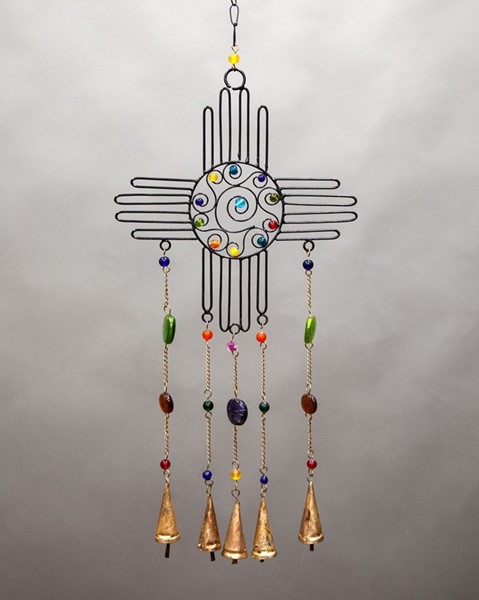 New Mexico Flag Windchime W/ Bells TS834