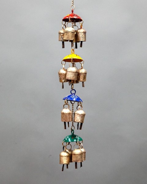 Iron Dome Windchime W/ 16 Bells TS877